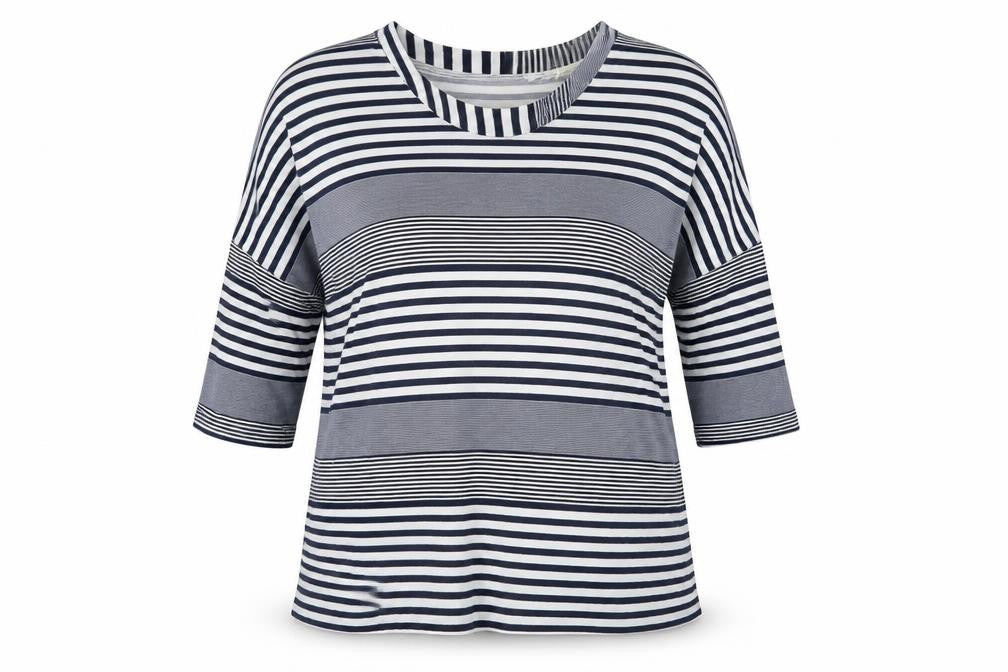 Womens UK Size M Adini Blue Basic T-Shirt