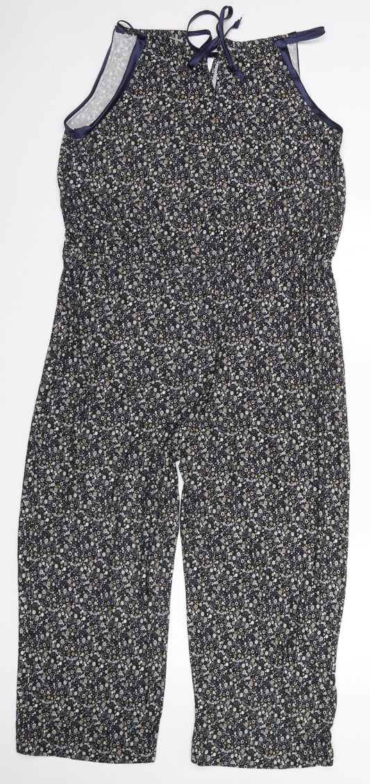 Womens UK Size  Preworn One-Piece Multicoloured Jumpsuit