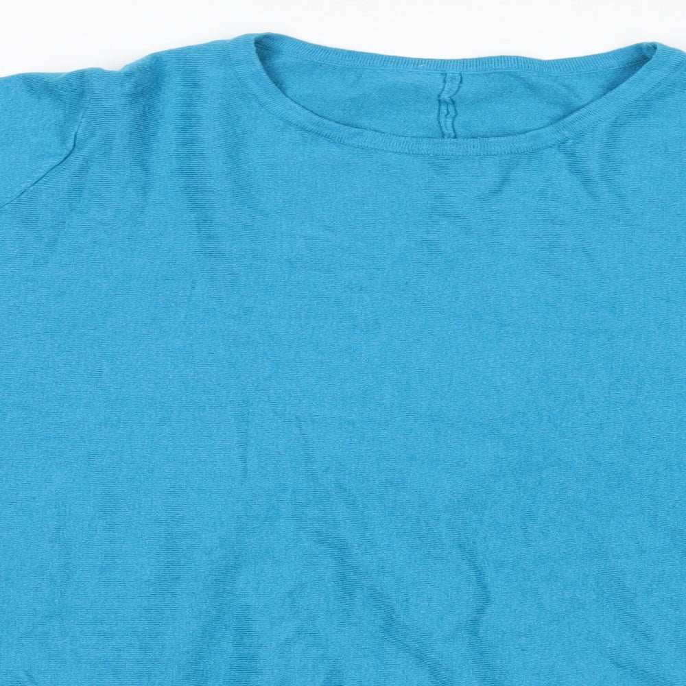 Womens UK Size  TU Blue Basic T-Shirt