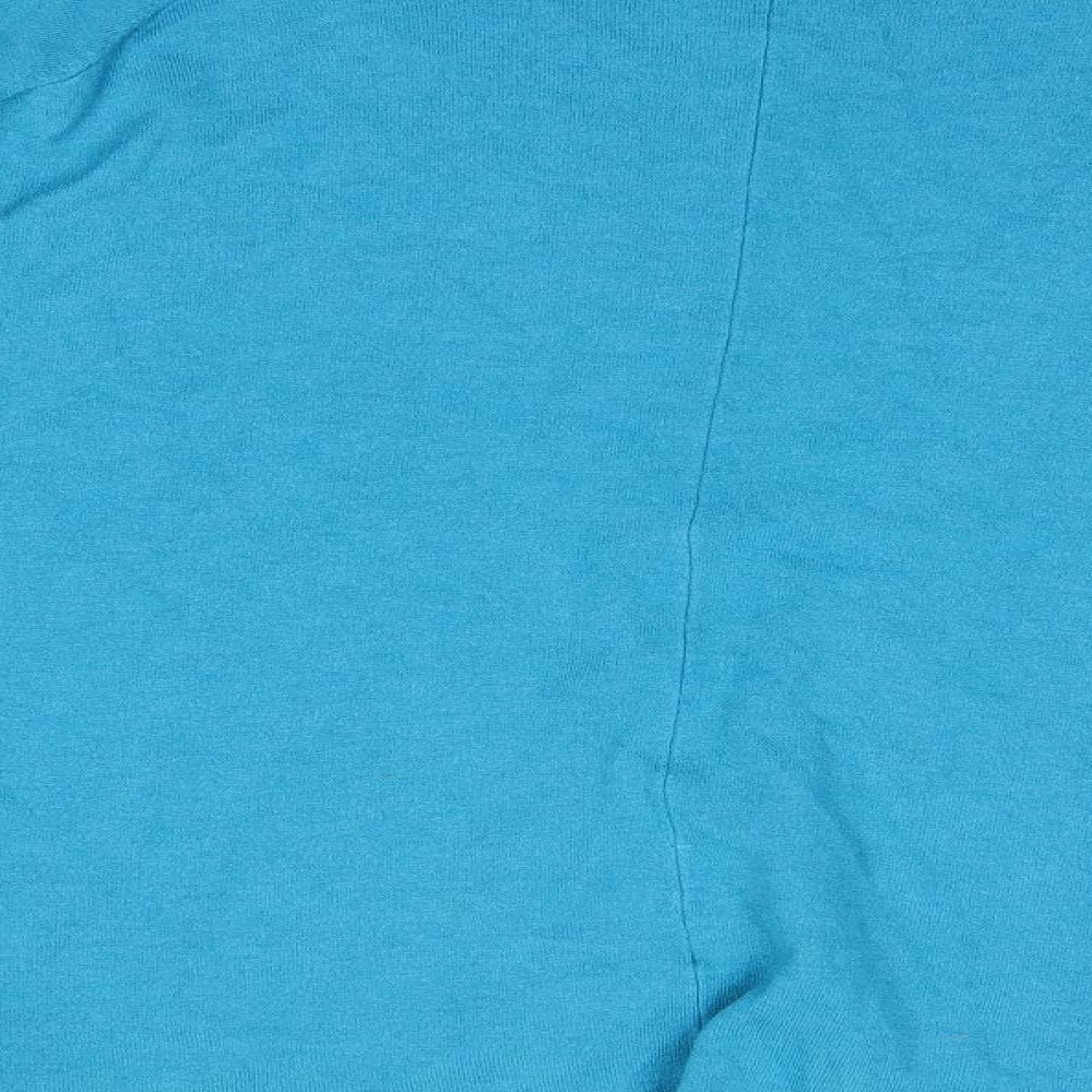 Womens UK Size  TU Blue Basic T-Shirt