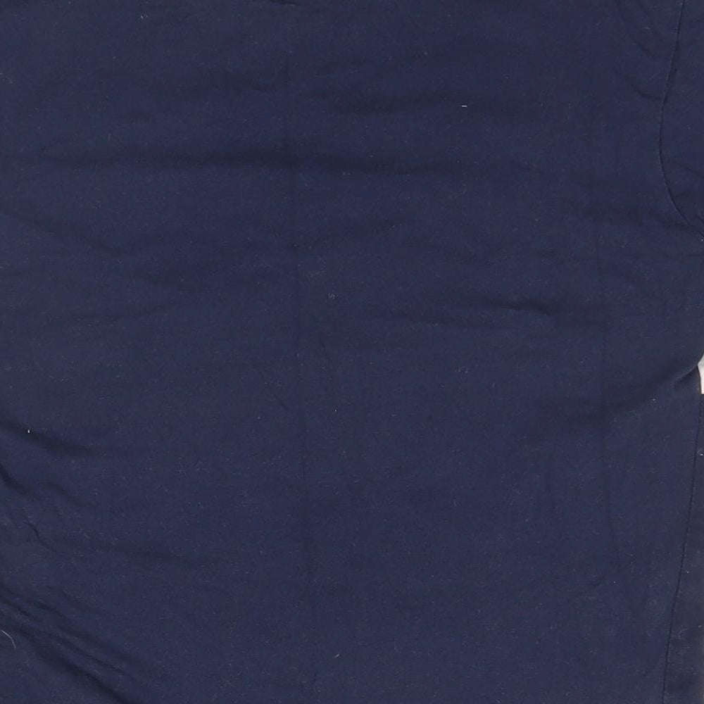 Pull&Bear Mens Blue    T-Shirt Size XS