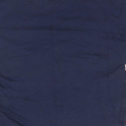 Pull&Bear Mens Blue    T-Shirt Size XS