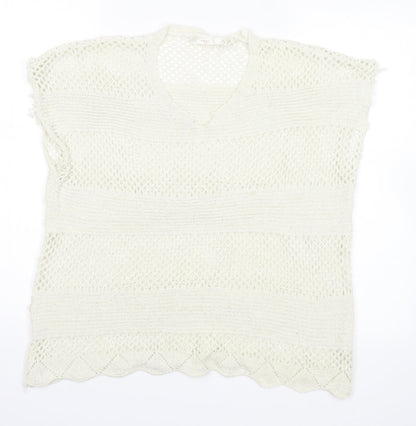 Womens UK Size  TU Ivory Basic Blouse