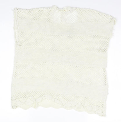 Womens UK Size  TU Ivory Basic Blouse