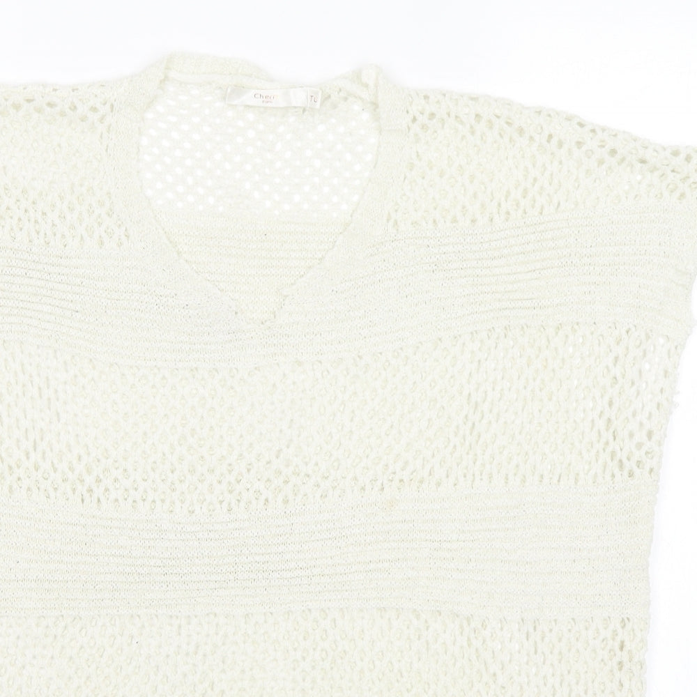Womens UK Size  TU Ivory Basic Blouse