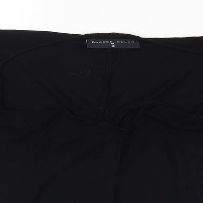 Dammed Delux Womens Black   Cardigan Jumper Size XL