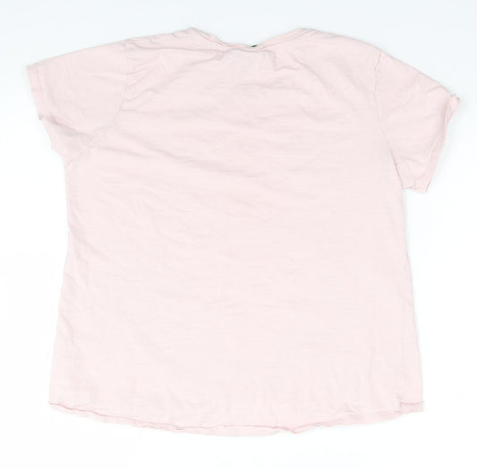 Avenue Womens Grey   Basic T-Shirt Size 16