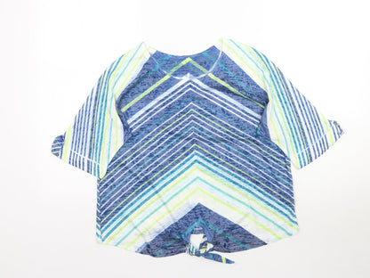 Womens UK Size L Just Elegance Multicoloured Basic T-Shirt