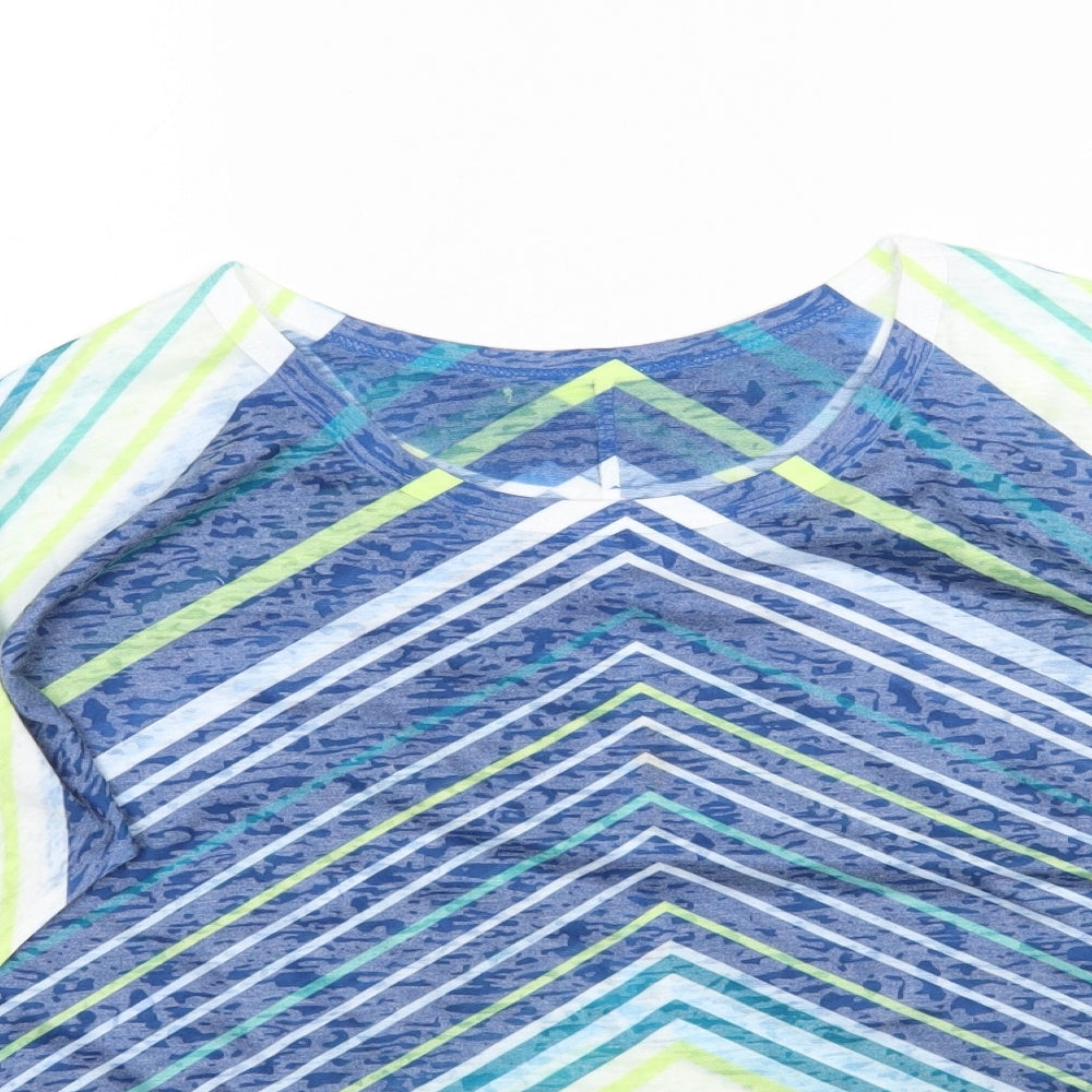 Womens UK Size L Just Elegance Multicoloured Basic T-Shirt