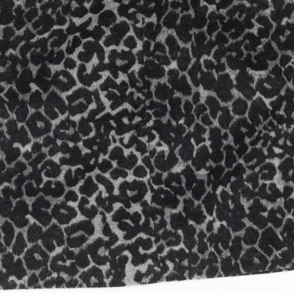 Oasis Womens Grey Animal Print  Mini Skirt Size 6