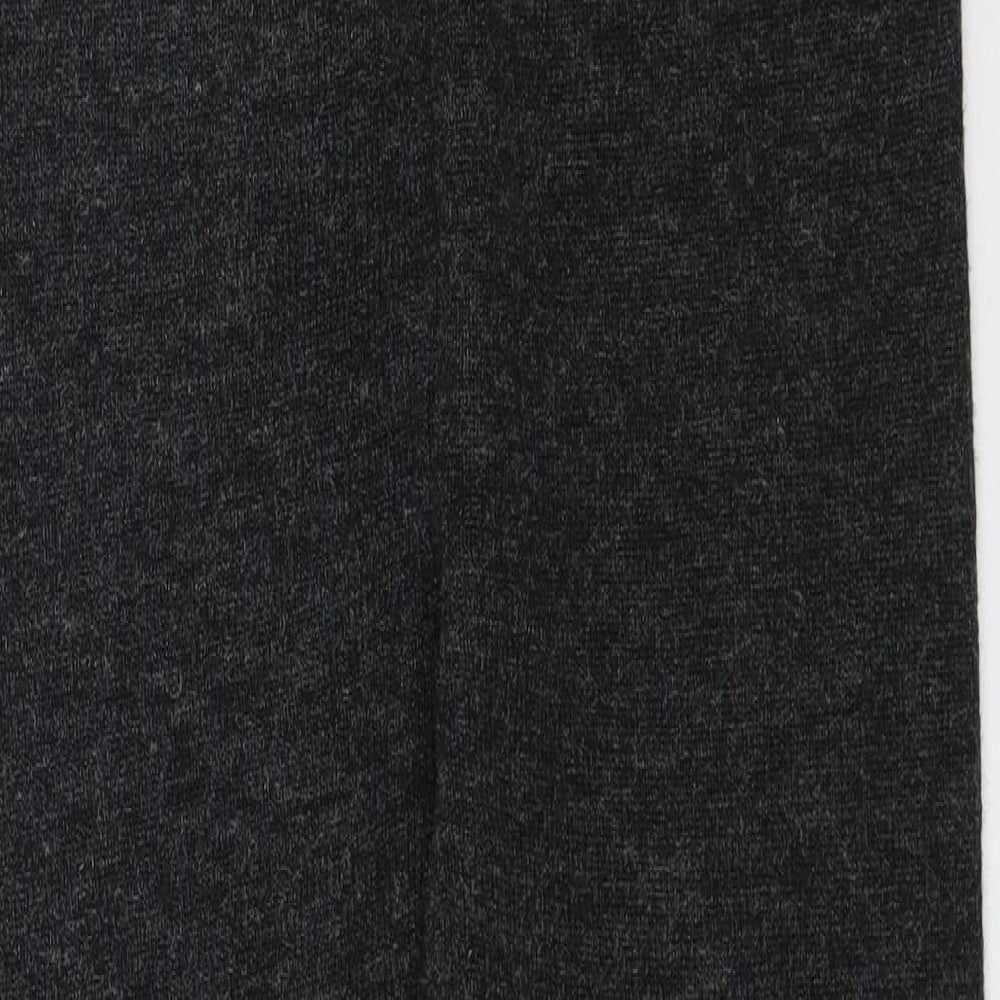 T-Mode Womens Grey  Knit Trousers  Size L L24 in - Leggings / Trousers