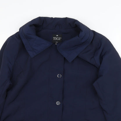Womens UK Size 10 Tigi Blue Jacket