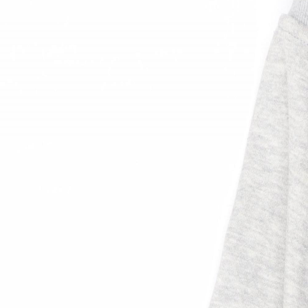 Primark  Girls Grey   Pullover Hoodie Size 2-3 Years  - RAINBOW print