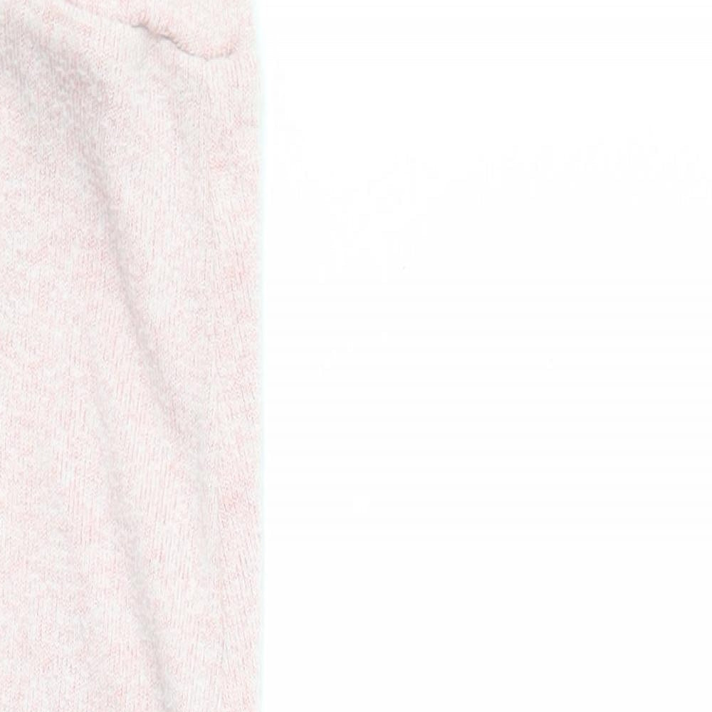Close-up detail of Matalan girls’ pink jumper, size 2-3, years