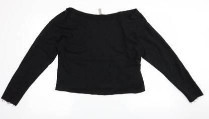 Womens UK Size 10 ASOS Black Pullover Jumper