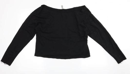 Womens UK Size 10 ASOS Black Pullover Jumper
