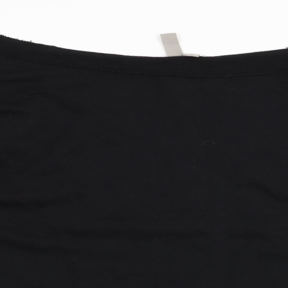 Womens UK Size 10 ASOS Black Pullover Jumper