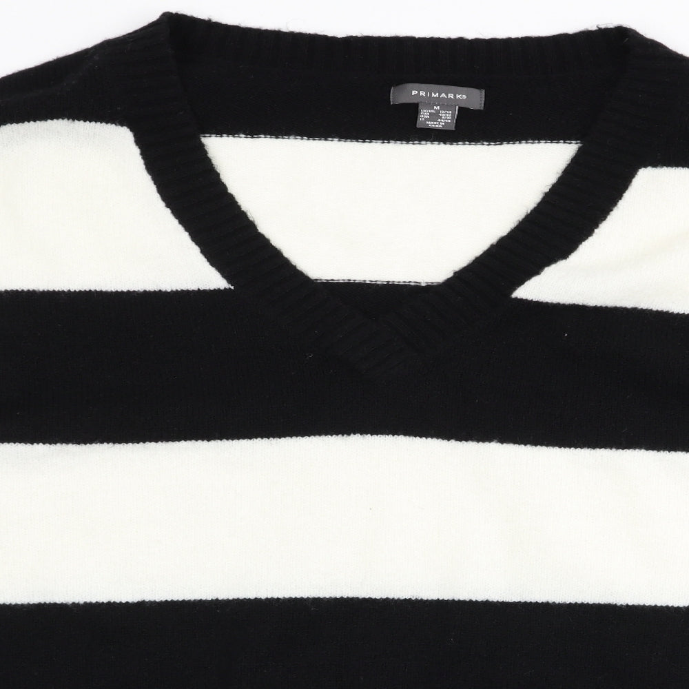 Primark  Womens Beige Striped  Pullover Jumper Size M