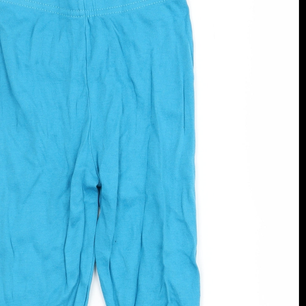 Disney Girls Blue   Sweatpants Trousers Size 2-3 Years