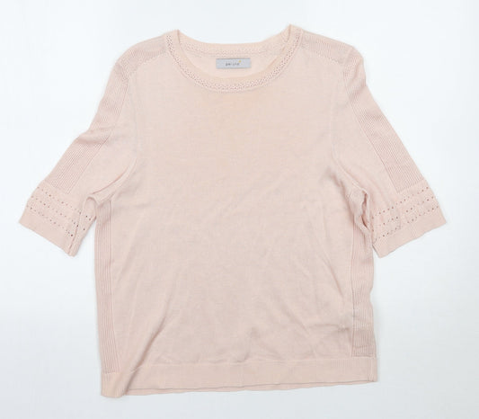 Womens UK Size 12 Per Una Pink Pullover Jumper