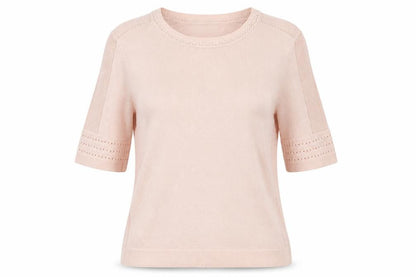 Womens UK Size 12 Per Una Pink Pullover Jumper