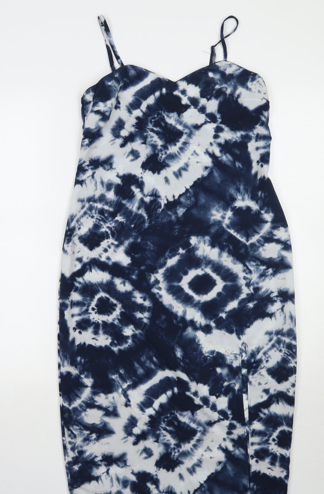 Primark Womens Blue Tie Dye  A-Line  Size 6