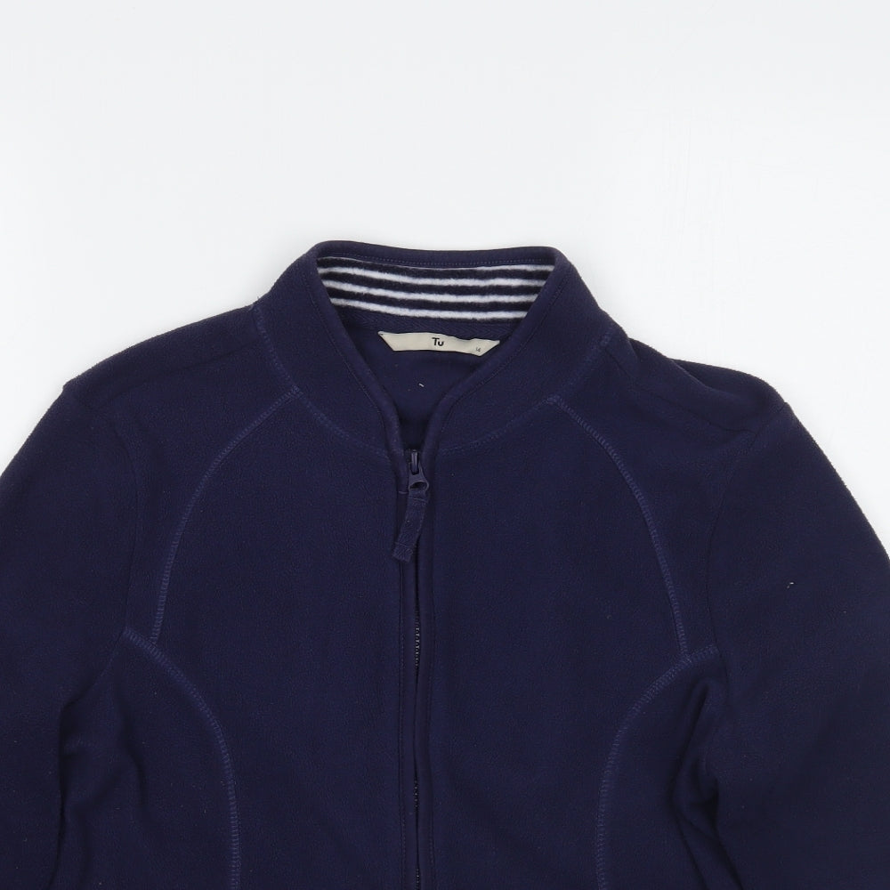 TU Womens Purple   Jacket Coat Size 14