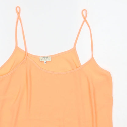 Papaya Womens Orange   Basic Tank Size 18