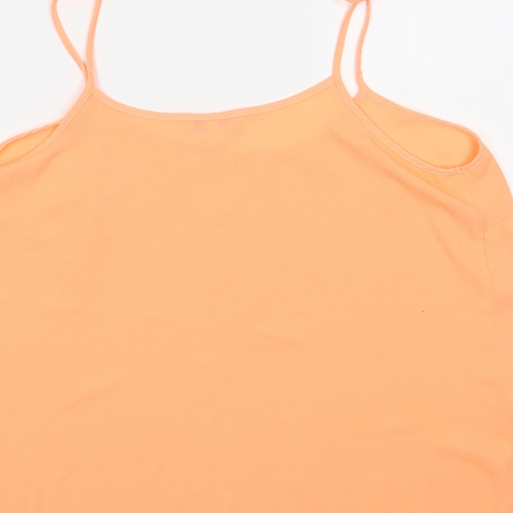 Papaya Womens Orange   Basic Tank Size 18