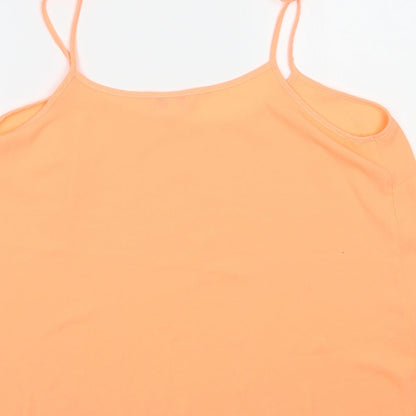 Papaya Womens Orange   Basic Tank Size 18