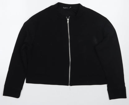 Womens UK Size 14 Boohoo Black Jacket