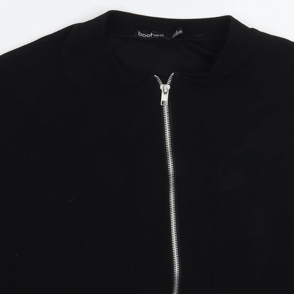 Womens UK Size 14 Boohoo Black Jacket