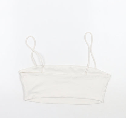 SheIn Womens White   Cropped Tank Size M