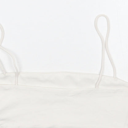 SheIn Womens White   Cropped Tank Size M