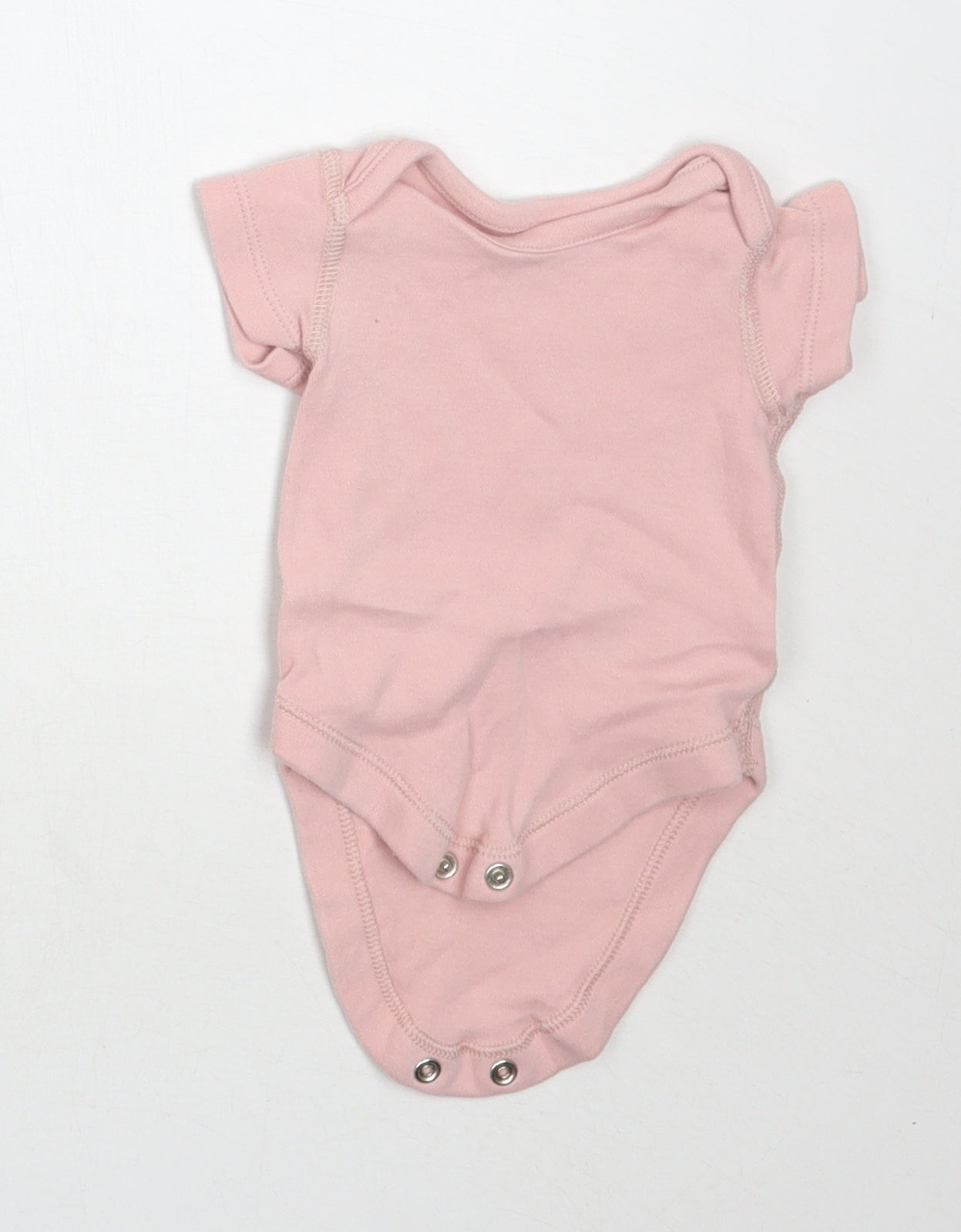 Marks and Spencer Girls Pink   Babygrow One-Piece Size Newborn