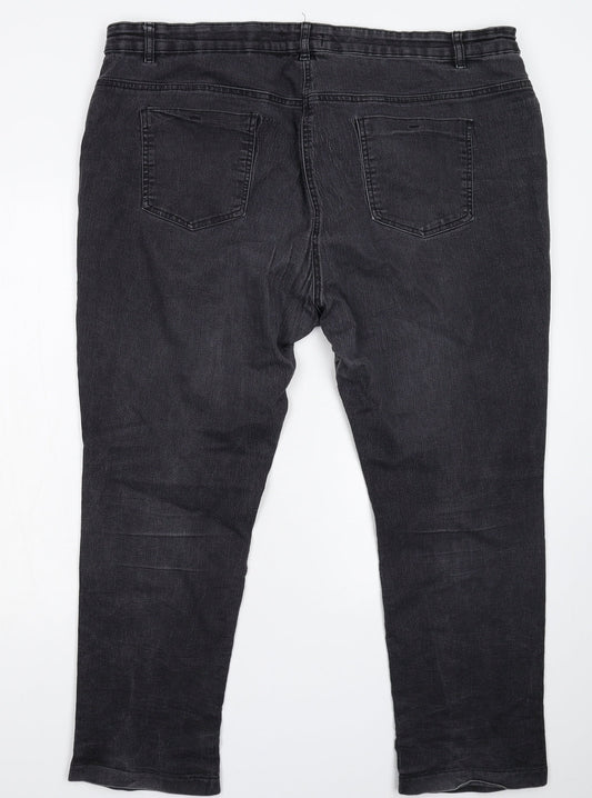 Womens UK Size 42 in Preworn Extra-Slim Fit Skinny Black Jeans