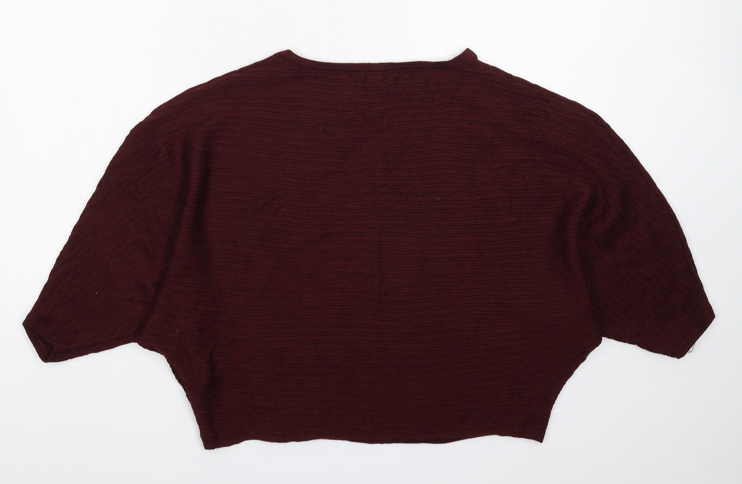 F&F Womens Brown  Knit Pullover Jumper Size 8