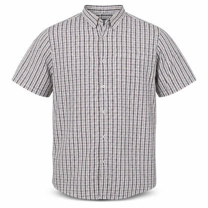 Mens UK Size XL Atlantic Bay Multicoloured  Button-Up Short Sleeve Casual Shirt