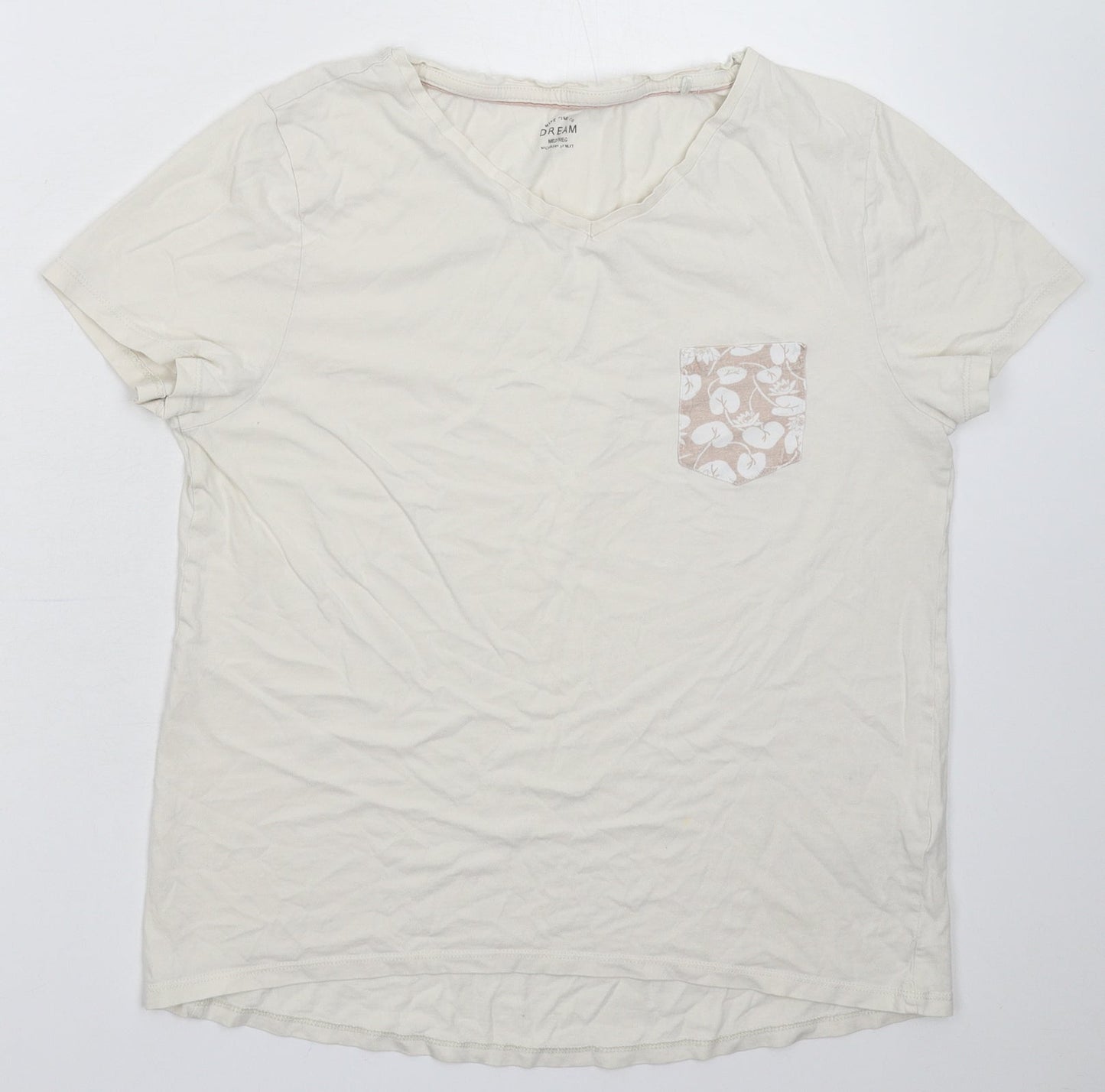 Womens UK Size M NEXT Grey Basic T-Shirt