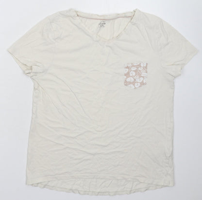 Womens UK Size M NEXT Grey Basic T-Shirt
