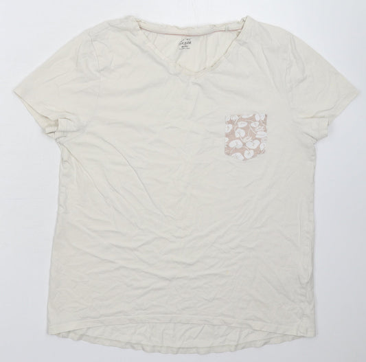 Womens UK Size M NEXT Grey Basic T-Shirt