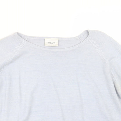 Womens UK Size 10 NEXT Blue Pullover Jumper