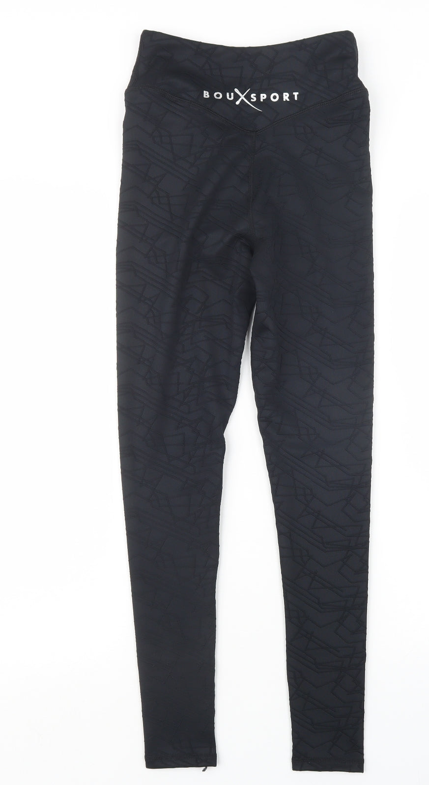 Boux Sport Womens Black   Capri Leggings Size 6 L25.5 in
