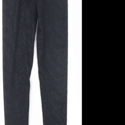 Boux Sport Womens Black   Capri Leggings Size 6 L25.5 in