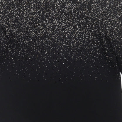 David Emanuel Womens Black   Pullover Jumper Size S