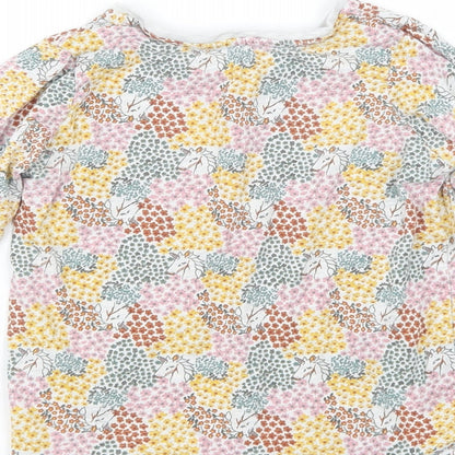 Matalan Girls Pink Floral  Basic T-Shirt Size 3-4 Years