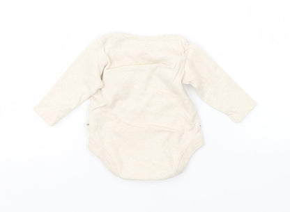 Disney Baby Girls Beige   Babygrow One-Piece Size 0-3 Months  - Mickey and Minnie Mouse