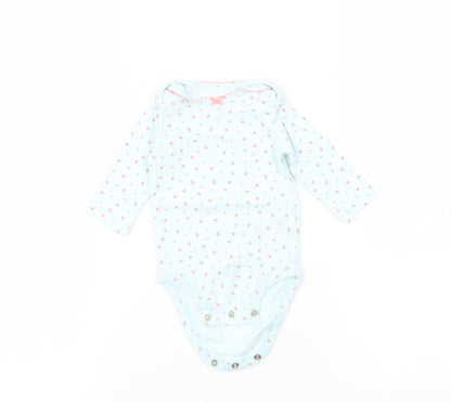 Carter's Girls Blue Fair Isle  Babygrow One-Piece Size 0-3 Months