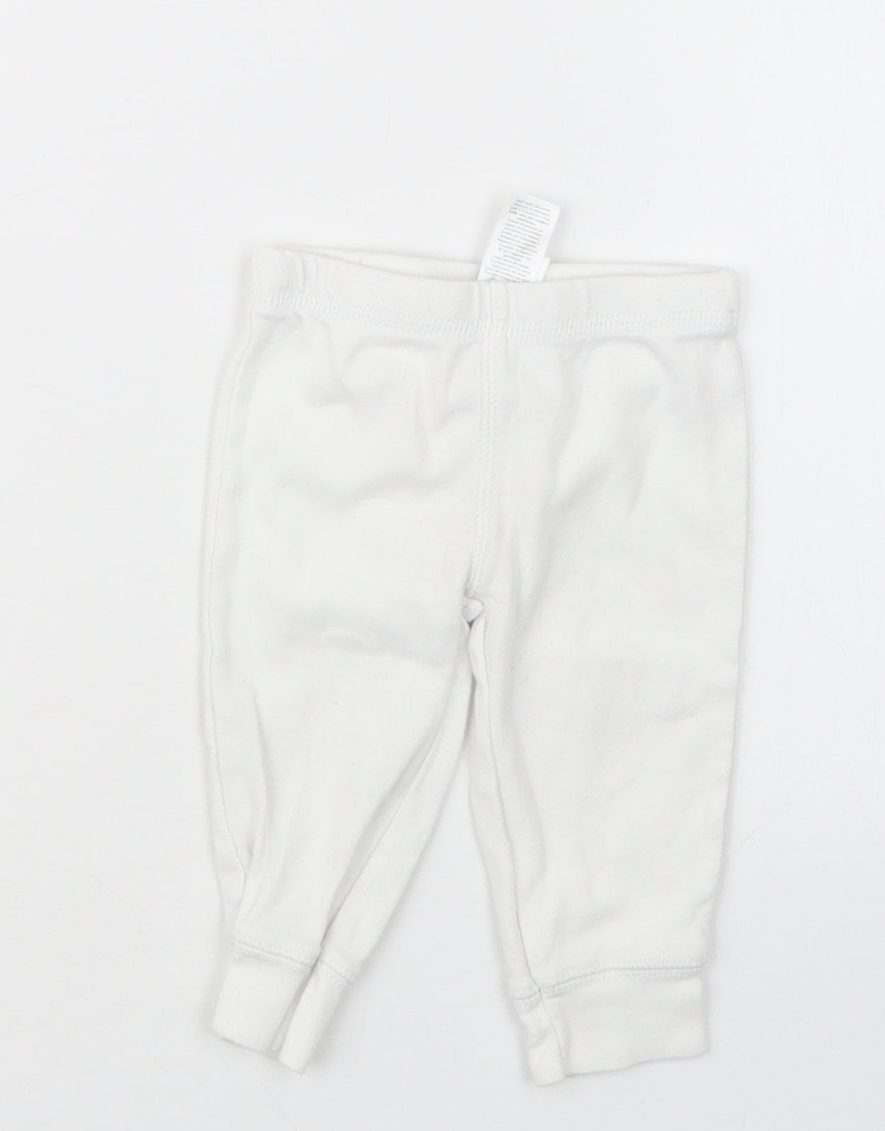 Carter's Girls White   Capri Trousers Size 0-3 Months