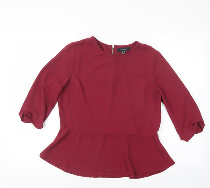 Atmosphere Womens Purple   Basic Blouse Size 12